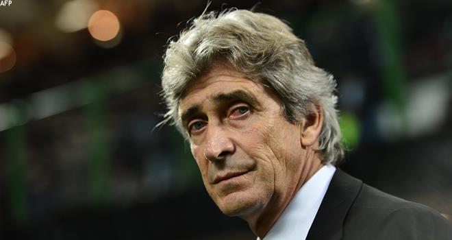 Chilský manažer Manchesteru City Manuel Pellegrini.