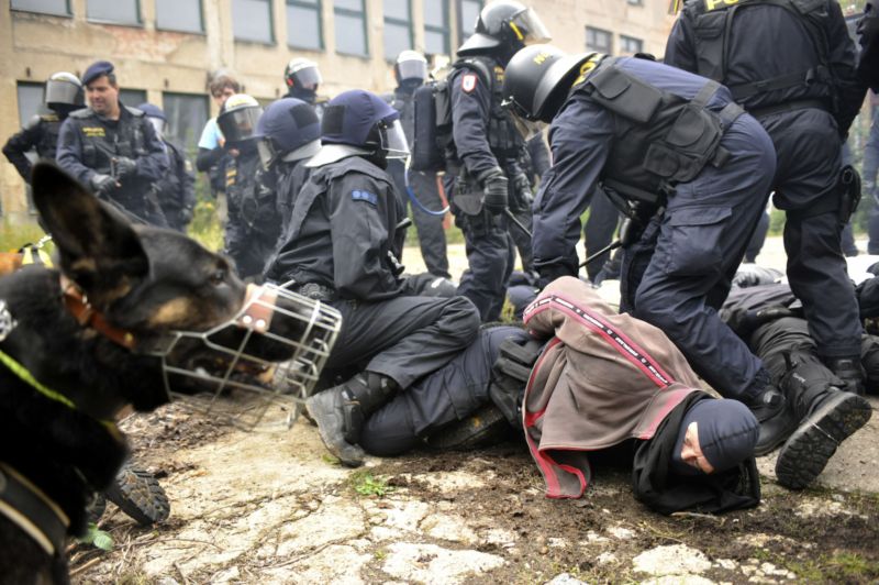 Policejní akce (ilustrační foto).