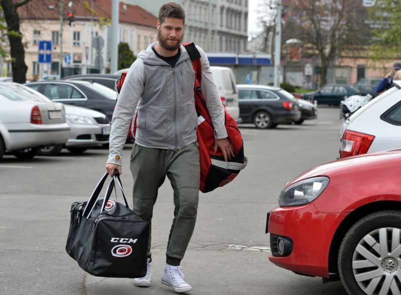 Michal Jordán na srazu české reprezentace.