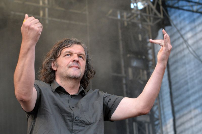 Srbský režisér a hudebník Emir Kusturica.