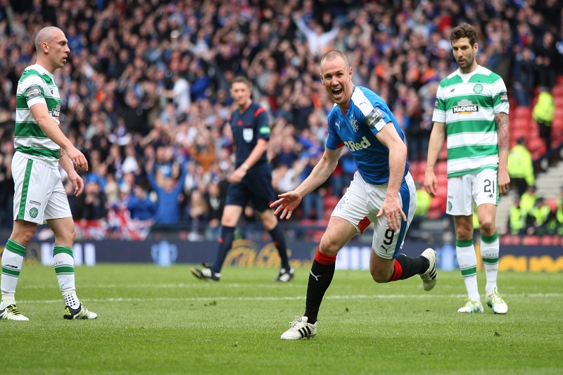 Kenny Miller vstřelil úvodní gól vypjatého utkání. 