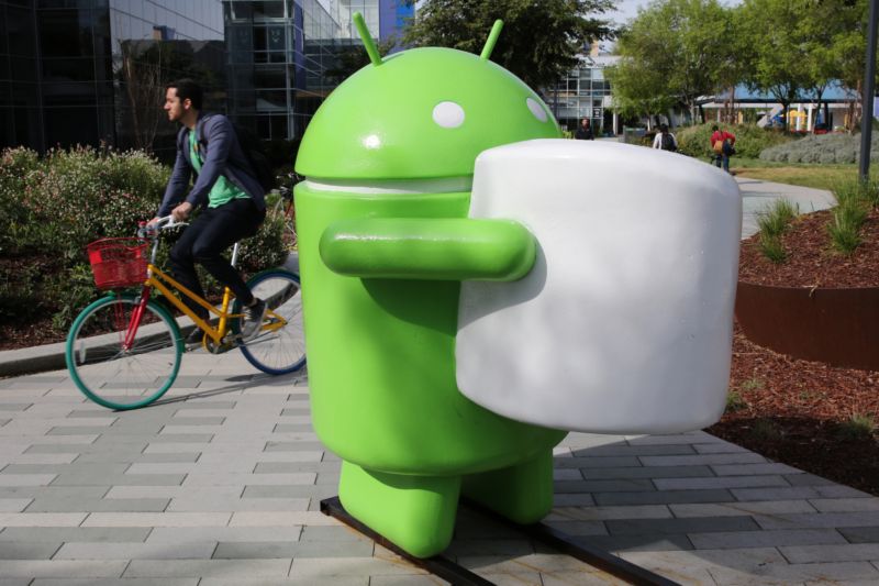 Maskot pro Google Android.