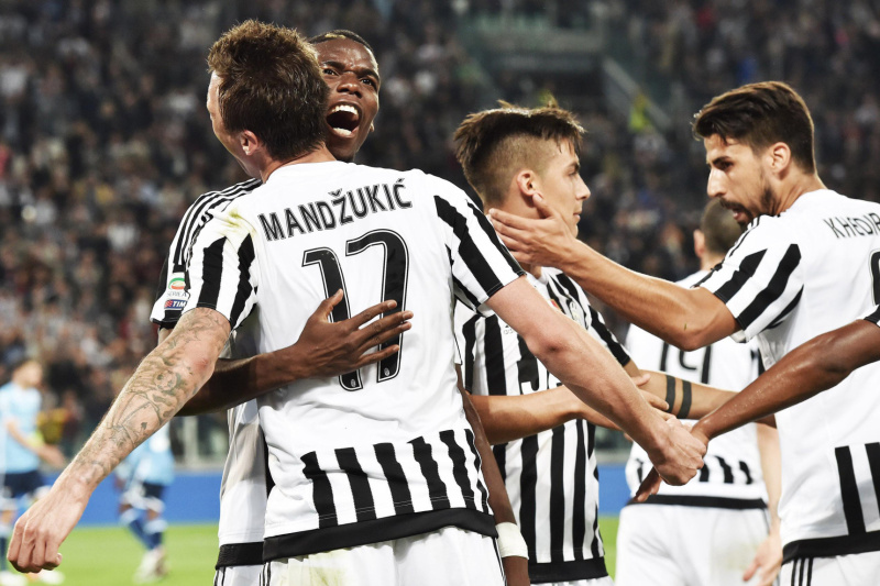 Radost fotbalistů Juventusu.