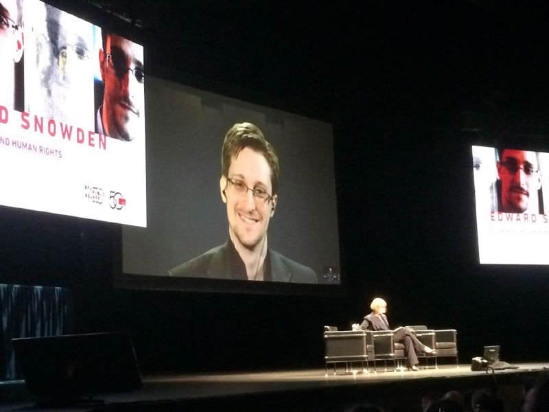 Edward Snowden.