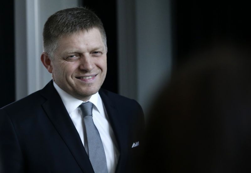 Premiér Robert Fico.