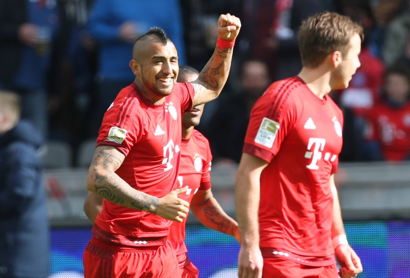 Chilský fotbalista Bayernu Mnichov, Arturo Vidal.