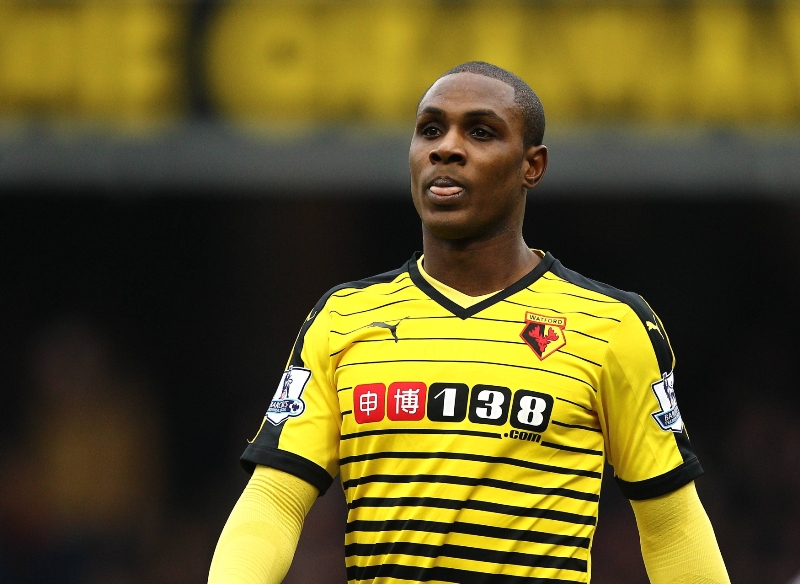 Nigerijský fotbalista Odion Ighalo.