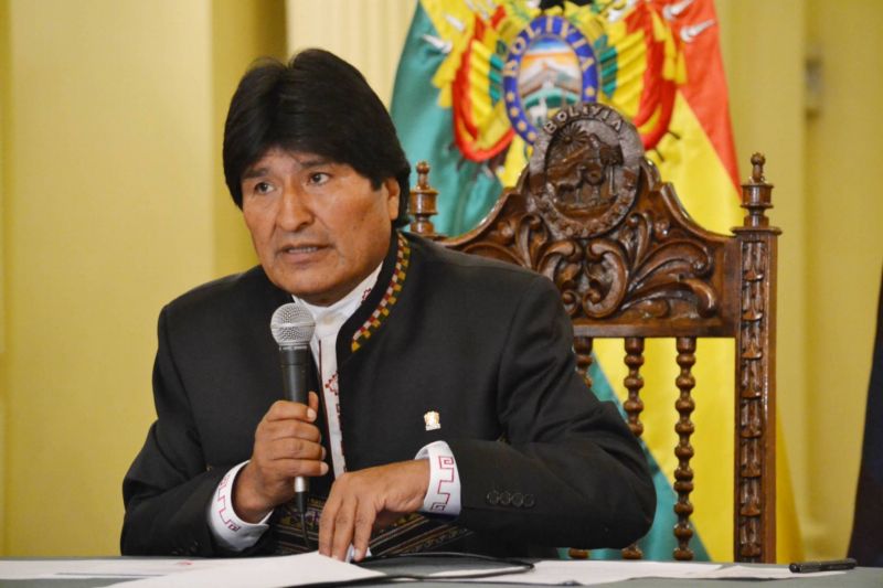 Bolivijský prezident Evo Morales.