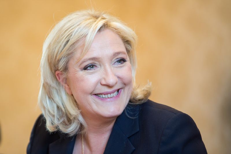 Šéfka francouzské Národní fronty Marine Le Penová.