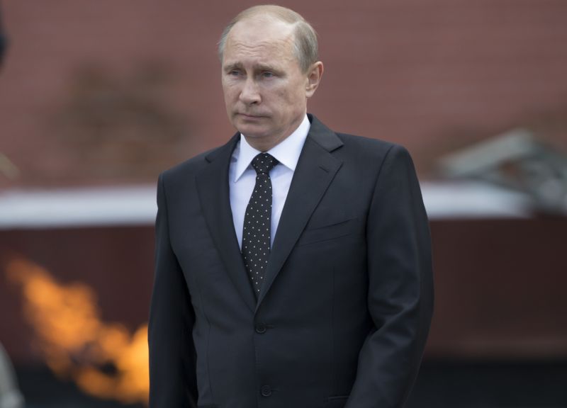 Ruský prezident Vladimir Putin.