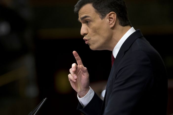 Šéf španělských socialistů Pedro Sánchez.