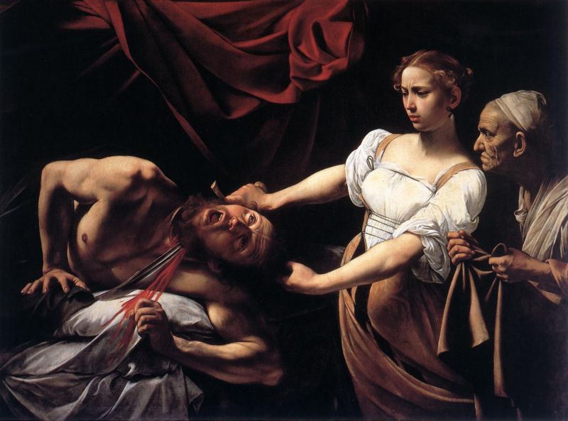Obraz Judita a Holofernes.