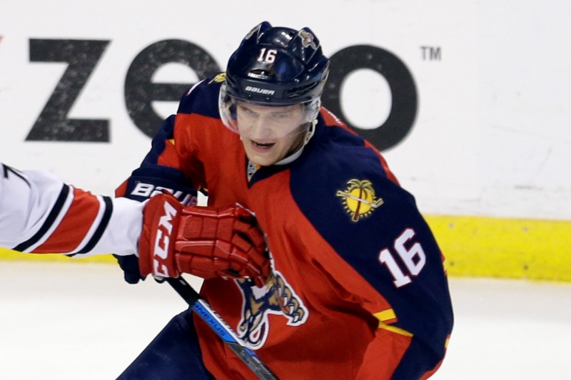 Hokejisty Finska posílí na mistrovství světa v Rusku útočníci Aleksander Barkov (na snímku) a Jussi Jokinen z Floridy. 