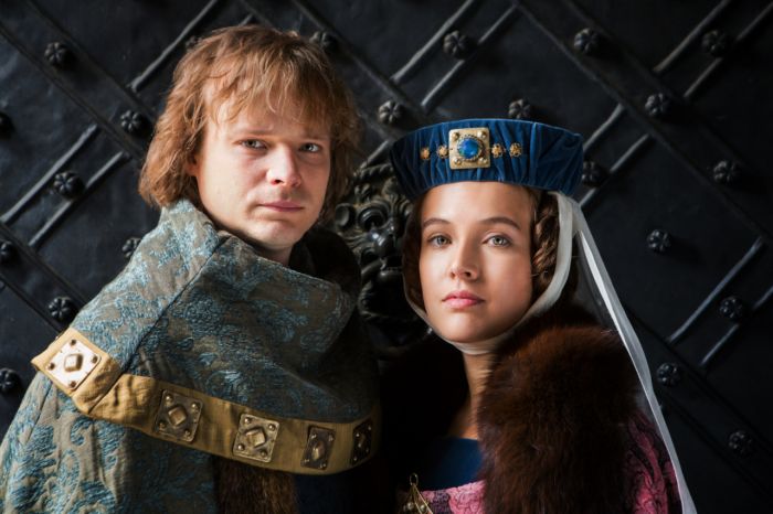  Kryštof Hádek (Karel IV.) s Terezou Voříškovou (Blanka z Valois).