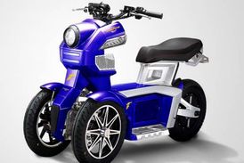 Model e-Go 2 je určený pro sedícího cestujícího.