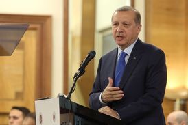 Turecký prezident Recep Tayyip Erdogan.