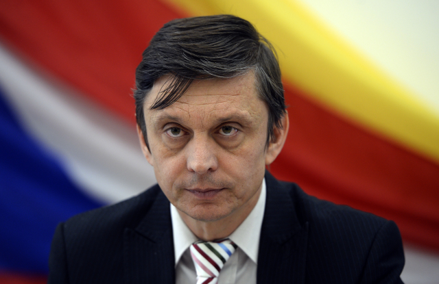 Starosta Radek Klíma. Starosta Radek Klíma.