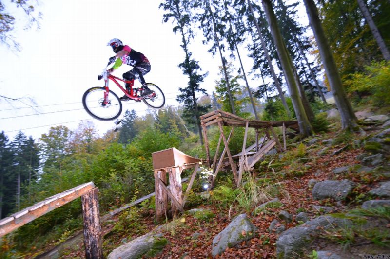 Přístupný bude návštěvníkům i nově upravený bikepark.