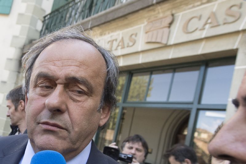 Bývalý předseda UEFA Michel Platini.