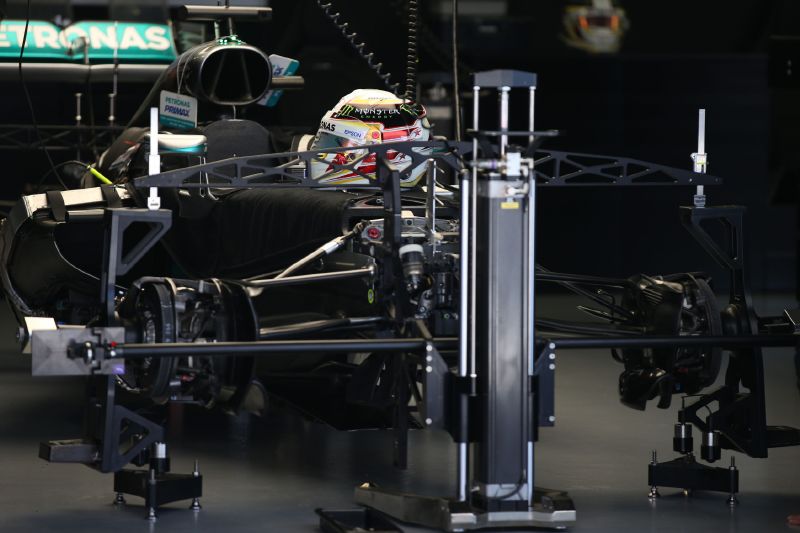 Rozebraná formule 1 (ilustrační foto).