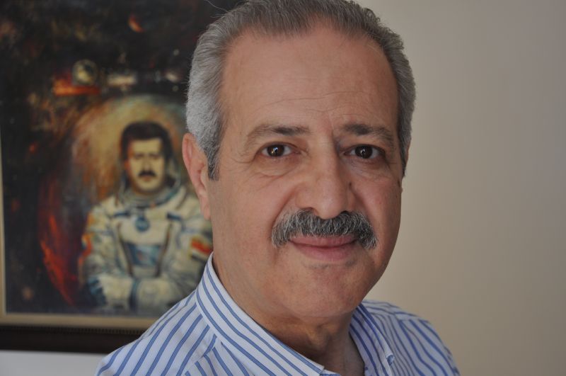 Syrský kosmonaut Muhammed Faris.