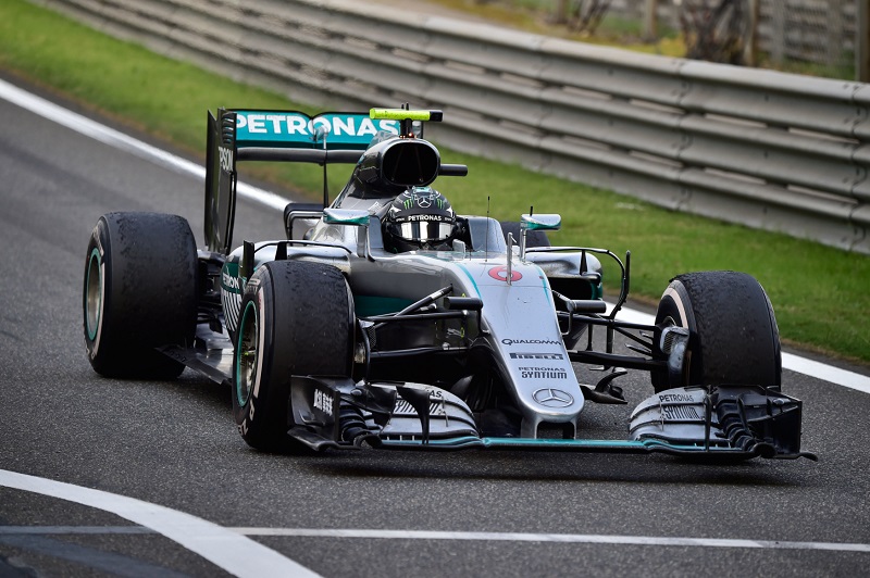 Nico Rosberg nedal nikomu šanci. 