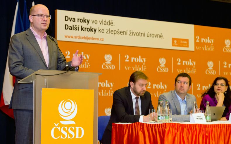 Šéf ČSSD Bohuslav Sobotka.