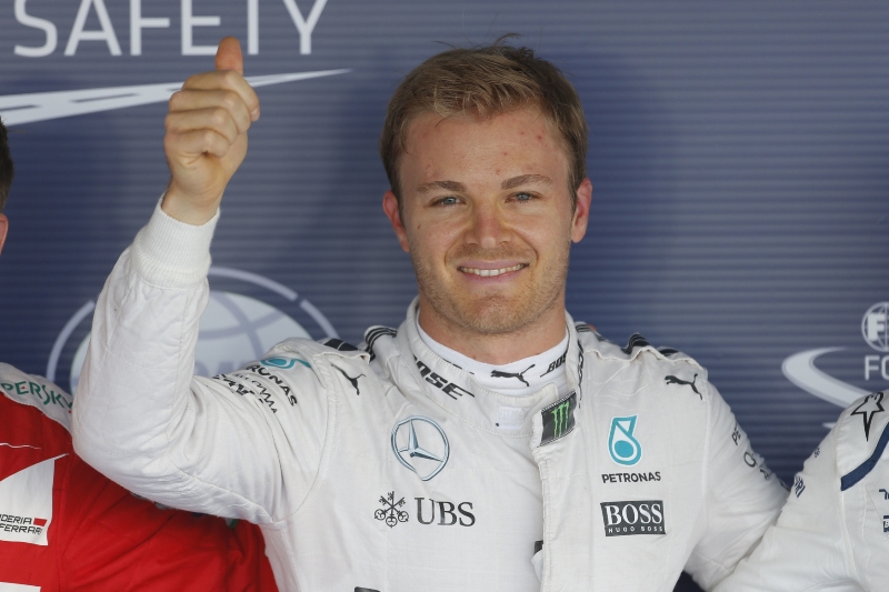 Německý pilot Formule 1 Nico Rosberg.