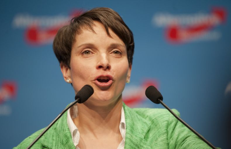 Frauke Petryová, šéfka Alternativy pro Německo.
