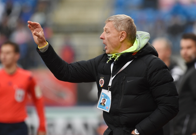 Trenér fotbalistů Sparty Zdeněk Ščasný.