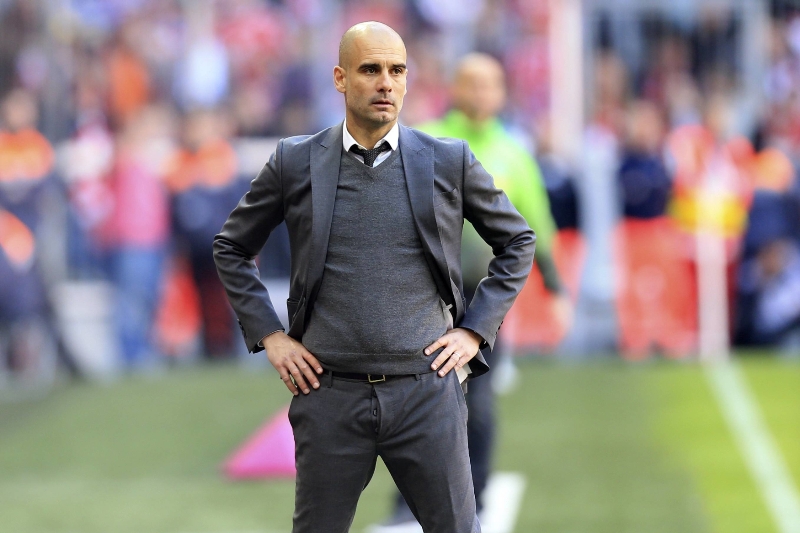 Španělský trenér Bayernu Mnichov Pep Guardiola.