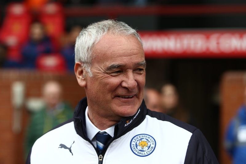 Italský manažer Leicesteru City Claudio Ranieri.