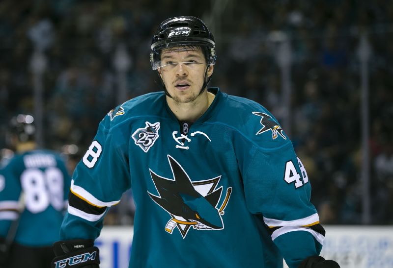 Tomáš Hertl ze San José.