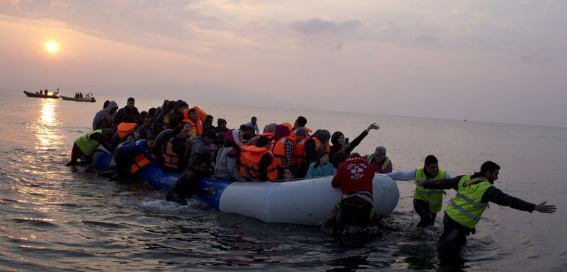 Migranti přijíždějící do přímořských států (ilustrační foto). Migranti přijíždějící do přímořských států (ilustrační foto).