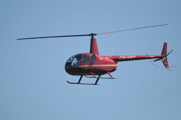Vrtulník Robinson R44 se zřítil na pobřeží Kamčatky (ilustrační foto).