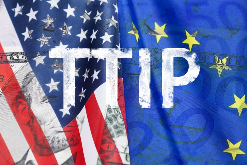 Transatlantické obchodní a investiční partnerství (TTIP).