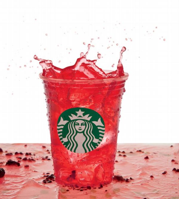 Nápoj Starbucks.