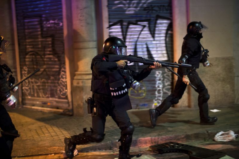 Zasahující policie (ilustrační foto). 