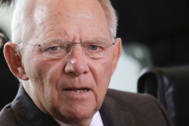 Německý ministr financí Wolfgang Schäuble. Německý ministr financí Wolfgang Schäuble.