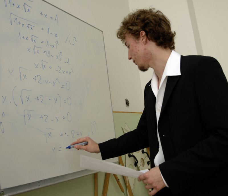 Maturita z matematiky (ilustrační foto).