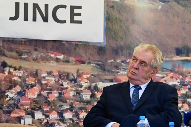 Prezident Miloš Zeman. Prezident Miloš Zeman.