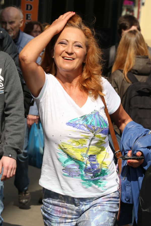 Herečka Simona Stašová.