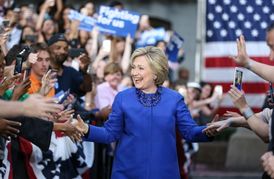 Hillary Clintonová.