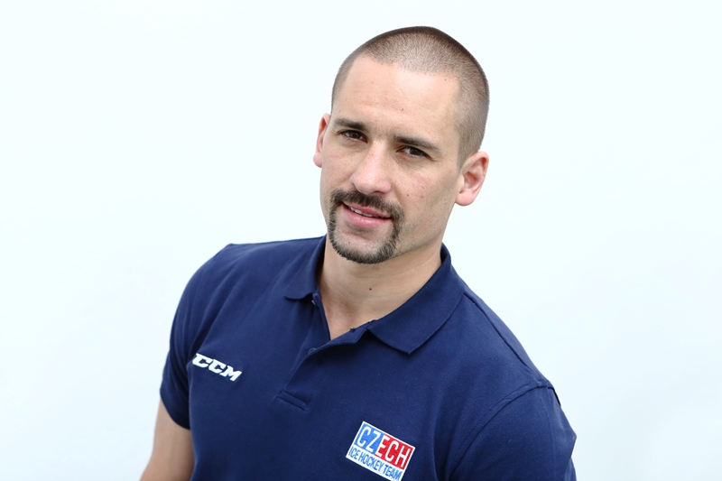 Kapitán českého týmu Tomáš Plekanec.