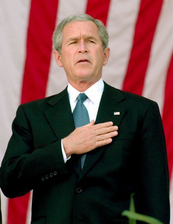 Americký exprezident George Bush.