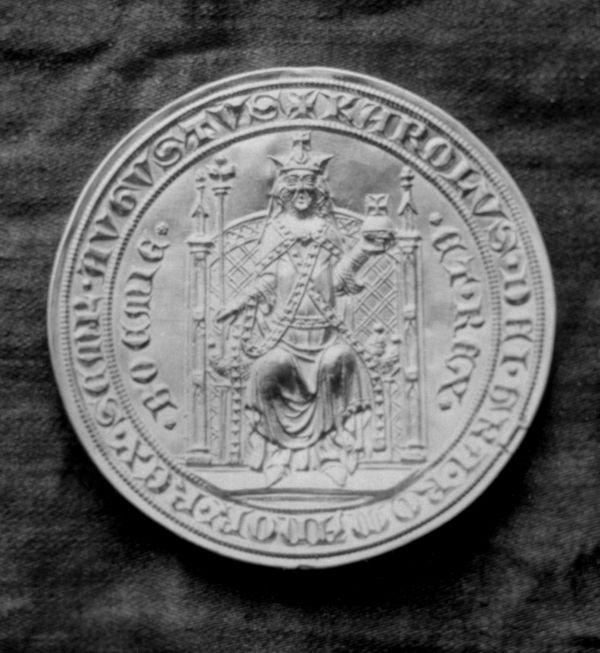 Ve Valdštejnské jízdárně bude vystavena Zlatá bula císaře Karla IV z roku 1356.