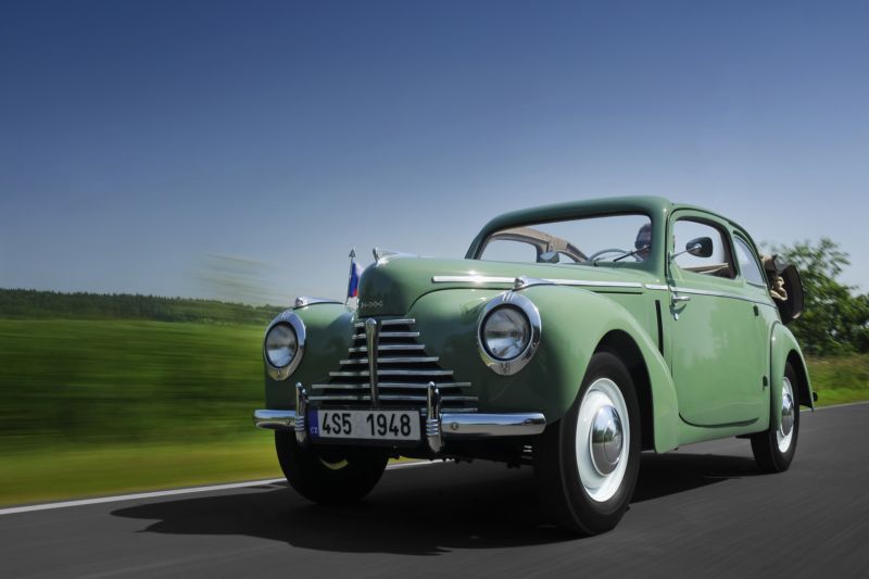 Škoda 1101 vynikala na svou dobu atraktivním designem.