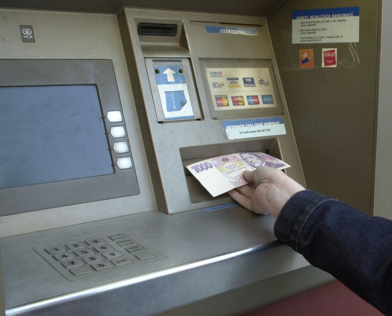 Bankomat (ilustrační foto).