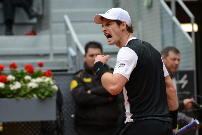Britský tenista Andy Murray postoupil v Madridu do finále.