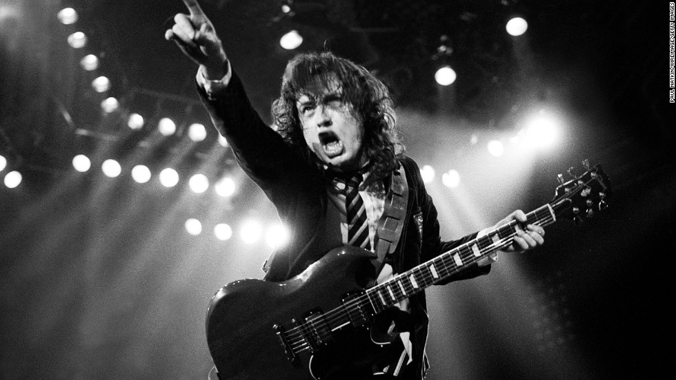 AC/DC v dobách své největší slávy. 